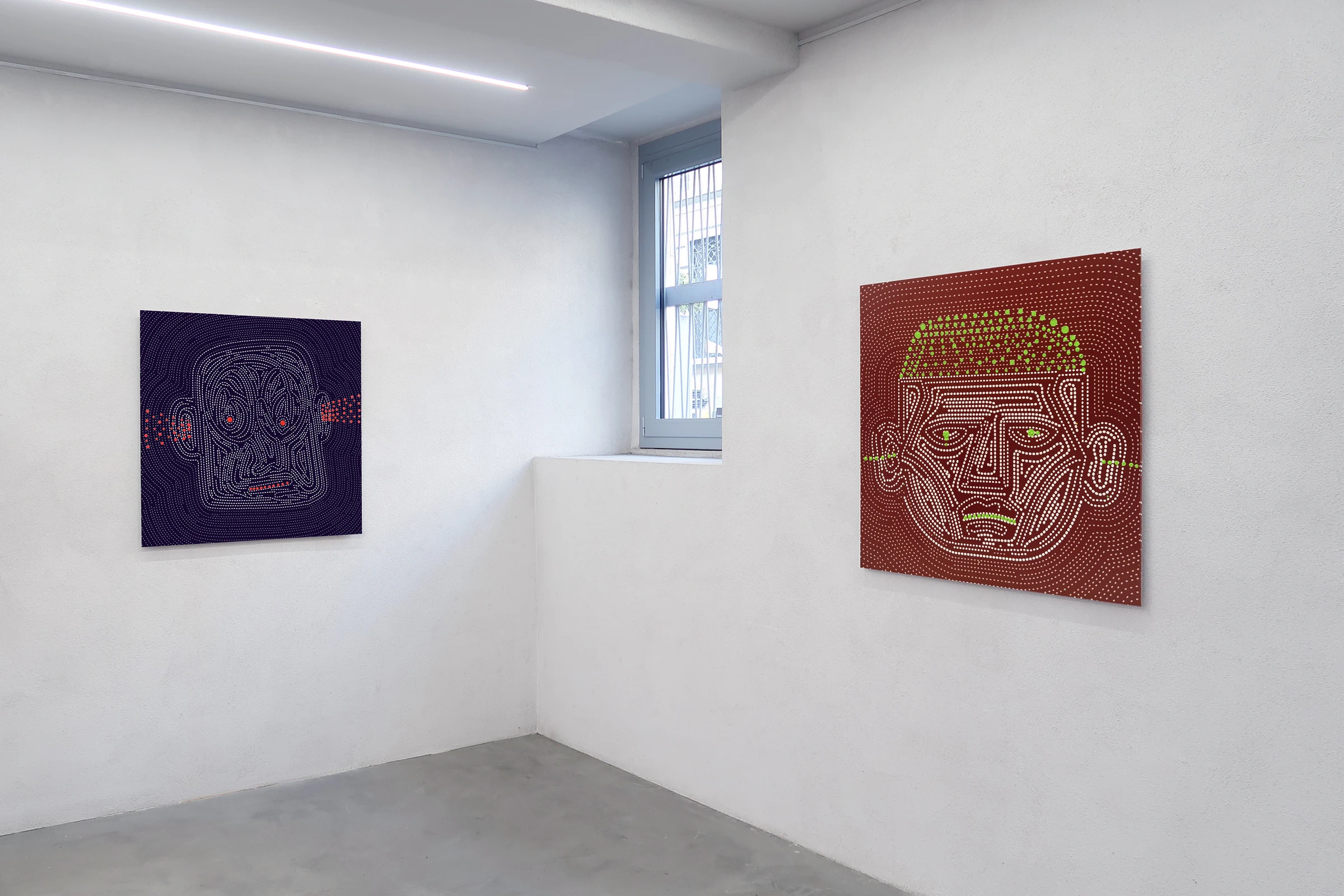 Another view of Cem Hasimi’s exhibition at Plan X.